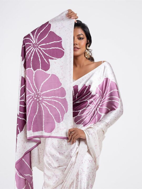 women-wearing-elegant-japan-satin-saree