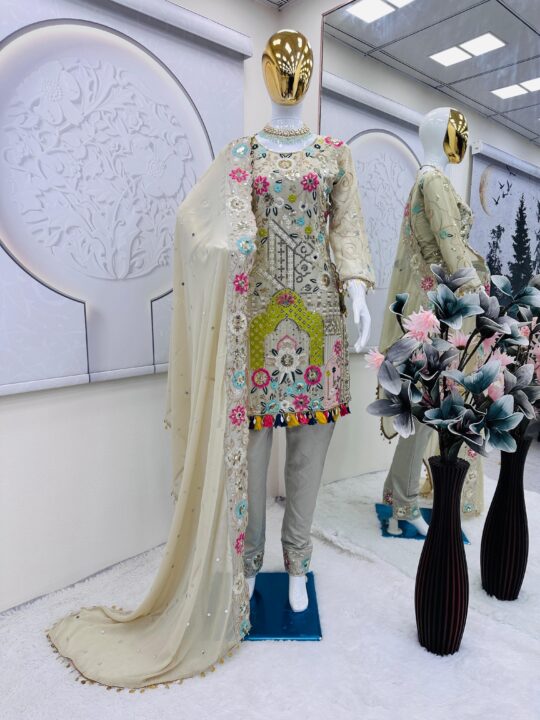 New Designer Party Wear Suit Set for Women – Elegant & Trendy