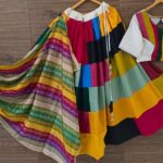 Cambric Cotton Lehenga Choli Front View