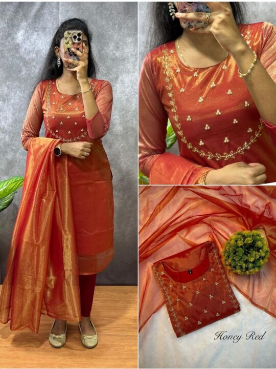 party wear kurti dupatta