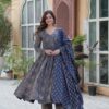 Pure Cotton Kurti Pant Dupatta Set for Women – Full Sleeves V Neck | Pramukhmart