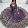 Fox georgette embroidered lehenga choli with dupatta – Pramukhmart