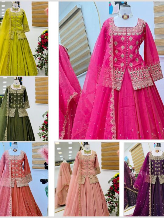 simmer silk chaniya choli