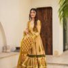 Soft cotton Mughal print suit set with dupatta – Pramukhmart