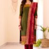 Full stitched cotton salwar suit set with dupatta for women – Pramukhmart