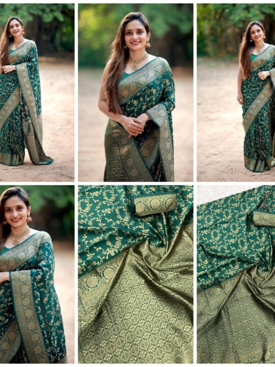 organic banarasi silk saree