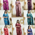 Elegant Jacquard Silk Saree with Soft Lichi Fabric and Rich Pallu – Pramukhmart