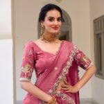 pink chaniya choli
