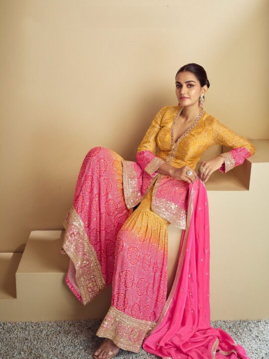 Soft Net Dupatta with Mirror Detailing