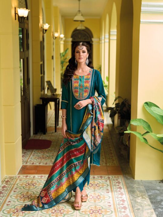 Vichitra Pant with Pocket and Inner Lining