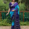 Bandhej Silk Saree