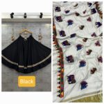 Cotton Chaniya Choli Set with Dupatta – 42 Waist, 4m Flare, Semi Gajji Dupatta, Pramukhmart