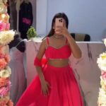 Full stitched georgette chaniya choli set with dupatta