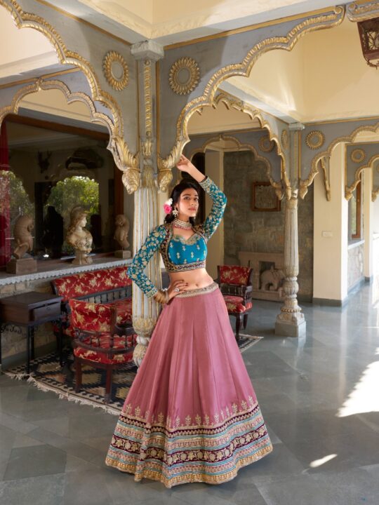 Organza Dupatta with Lace Border