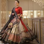 Muslin cotton chaniya choli with real mirror work – lehenga, choli & dupatta set by Pramukhmart