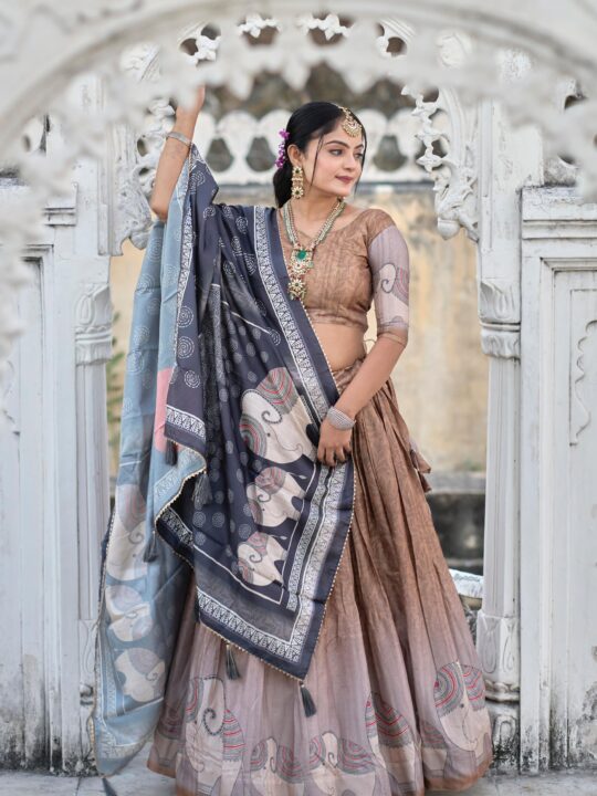 Festive lehenga outfit for women by Pramukhmart