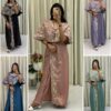 Western-style designer gown with cording sequin embroidery and foil work – Pramukhmart