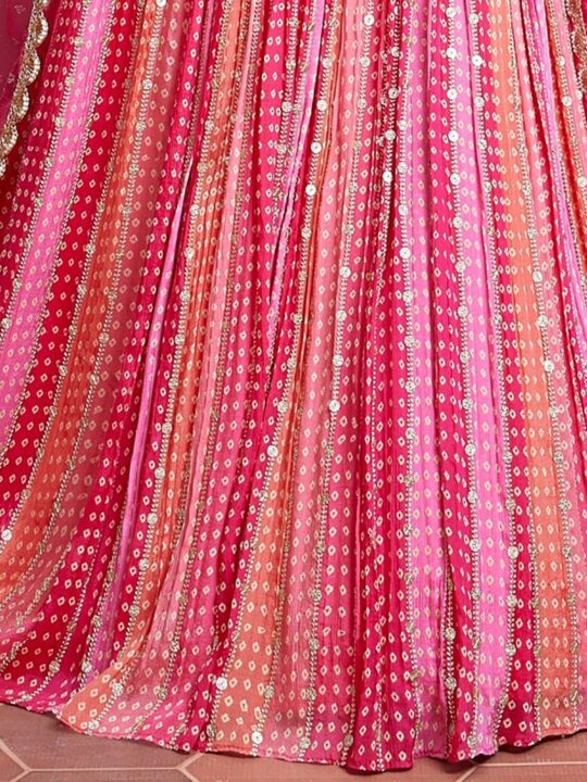 Full lehenga choli set flatlay