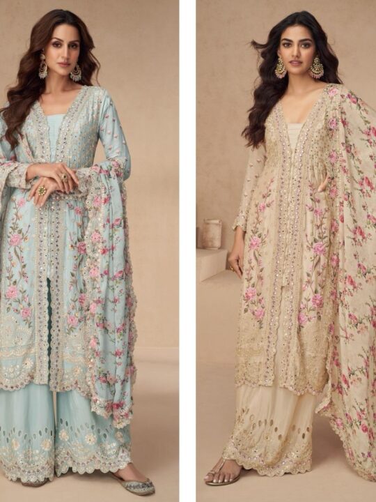 chinnon silk suit set