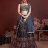 heavy wedding lehenga for women