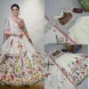 Cotton Navratri lehenga choli with mirror work