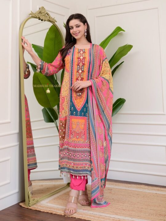 pure chinnon suit set