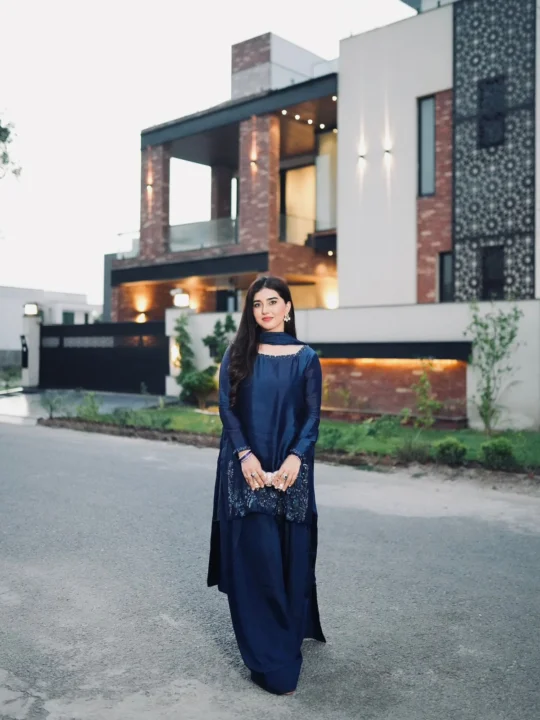 Farshi Palazzo with Elastic Waistband