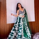 kasturi silk georgette lehenga