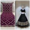 Pure roman silk chaniya choli with heavy vintage dupatta – Pramukhmart