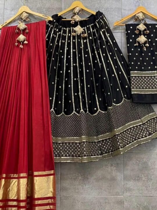 Full stitched designer chaniya choli with dupatta