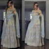 faux georgette lehenga choli