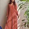 Faux Georgette Embroidered Kurti with GPO Lace