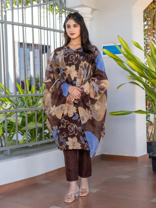 Printed cotton kurti set for women – S to 2XL available