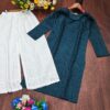 chikankari top with palazzo
