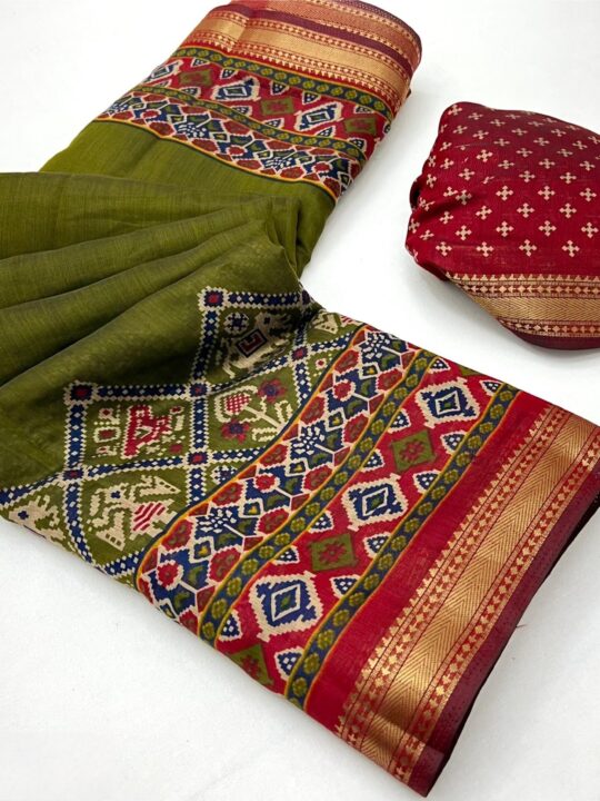 soft mul cotton saree