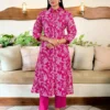 vatikan print kurti set