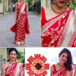 Elegant lichi silk saree with jacquard border and rich pallu