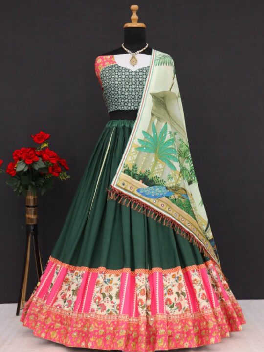 Traditional Muslin Chaniya Choli
