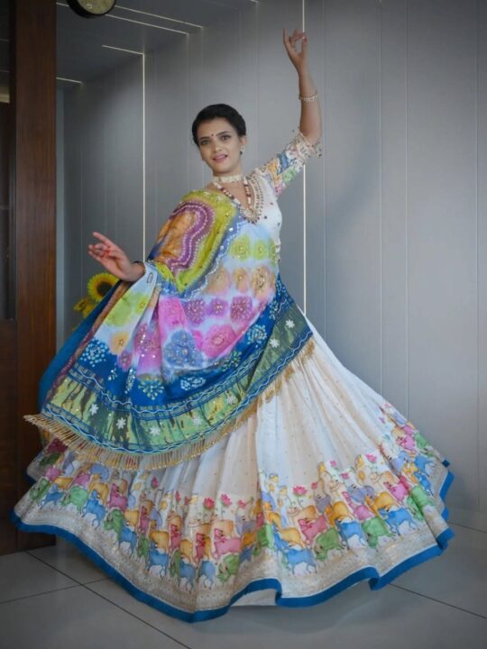 premium muslin cotton lehenga