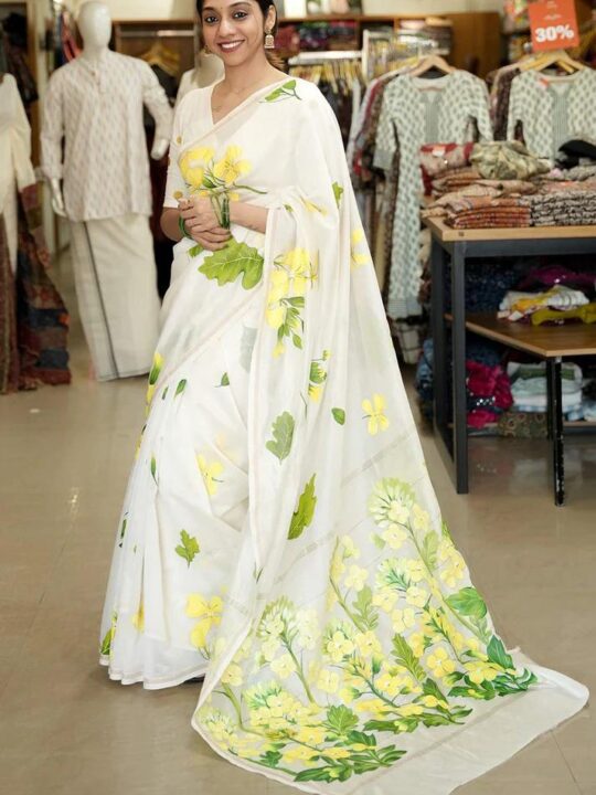 pure linen digital print