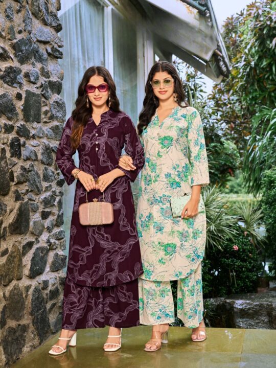 premium cotton printed suit