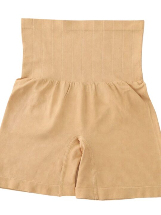 Tummy Control Shapewear for Women – Beige Microfiber